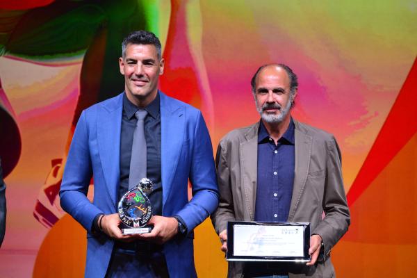 3 Luis Alberto Scola Balvoa With Roberto Brunamonti Fair Play Menarini International Award